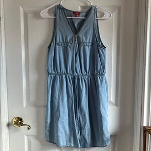Guess Light Blue Sleeveless Dress